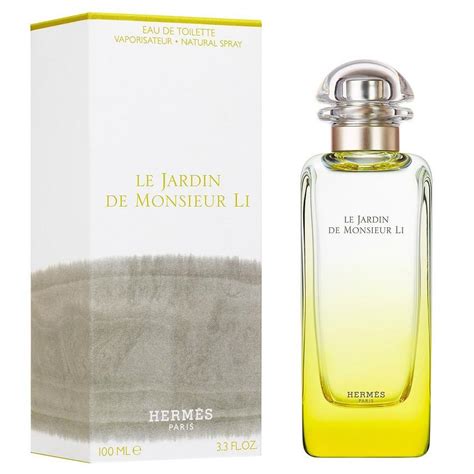 hermes le jardin de monsieur li edt spray 100 ml|le jardin li Hermes perfume.